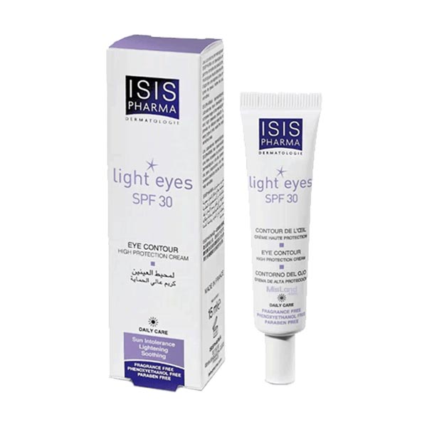 کرم دور چشم لایت آیز SPF30 آیسیس فارما 15 میلی - Image 1